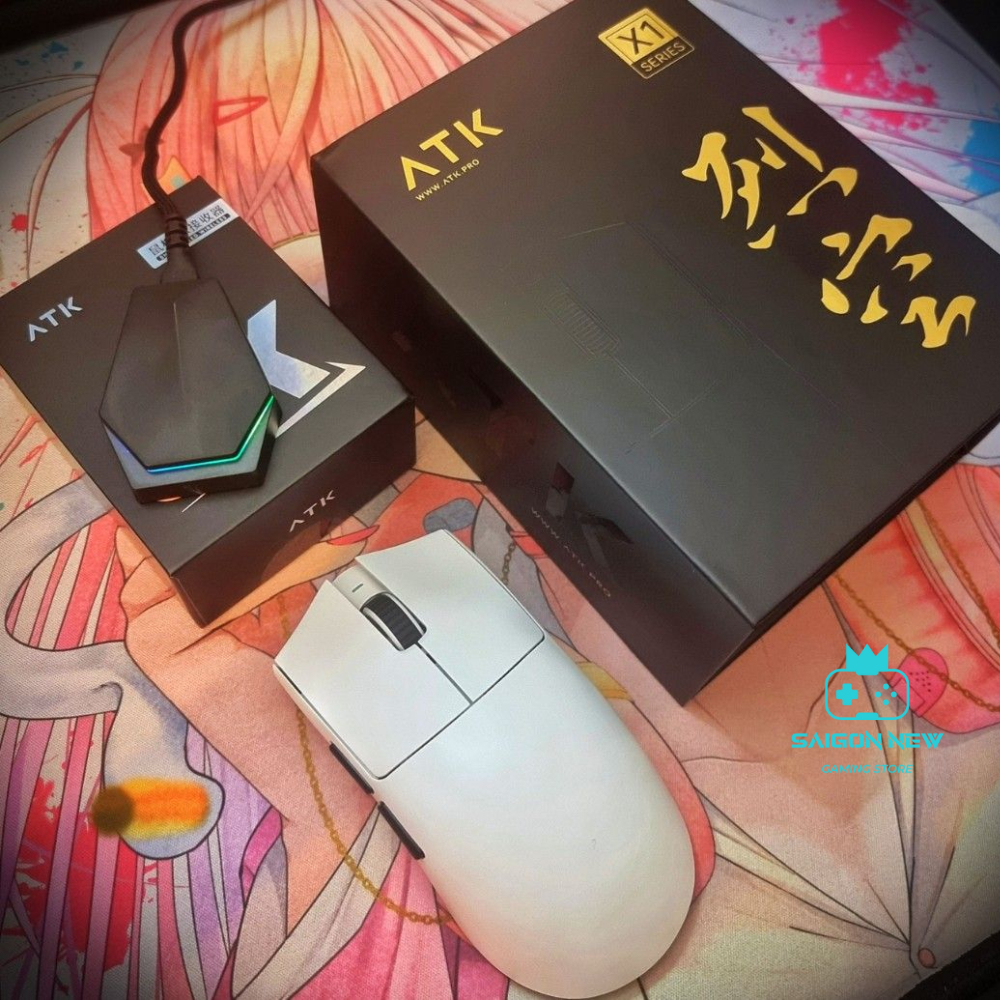 Chuột Máy Tính Không Dây ATK X1 | X1 pro | X1 SE | X1 SE - 3 Chế Độ Kết Nối - Dongle hỗ trợ 8000hz | BigBuy360 - bigbuy360.vn