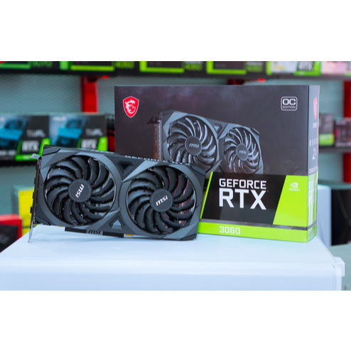 VGA | MSI RTX 3060 VENTUS 12GB 2X OC | GDDR6 Gaming | New - Chính Hãng BH 36T