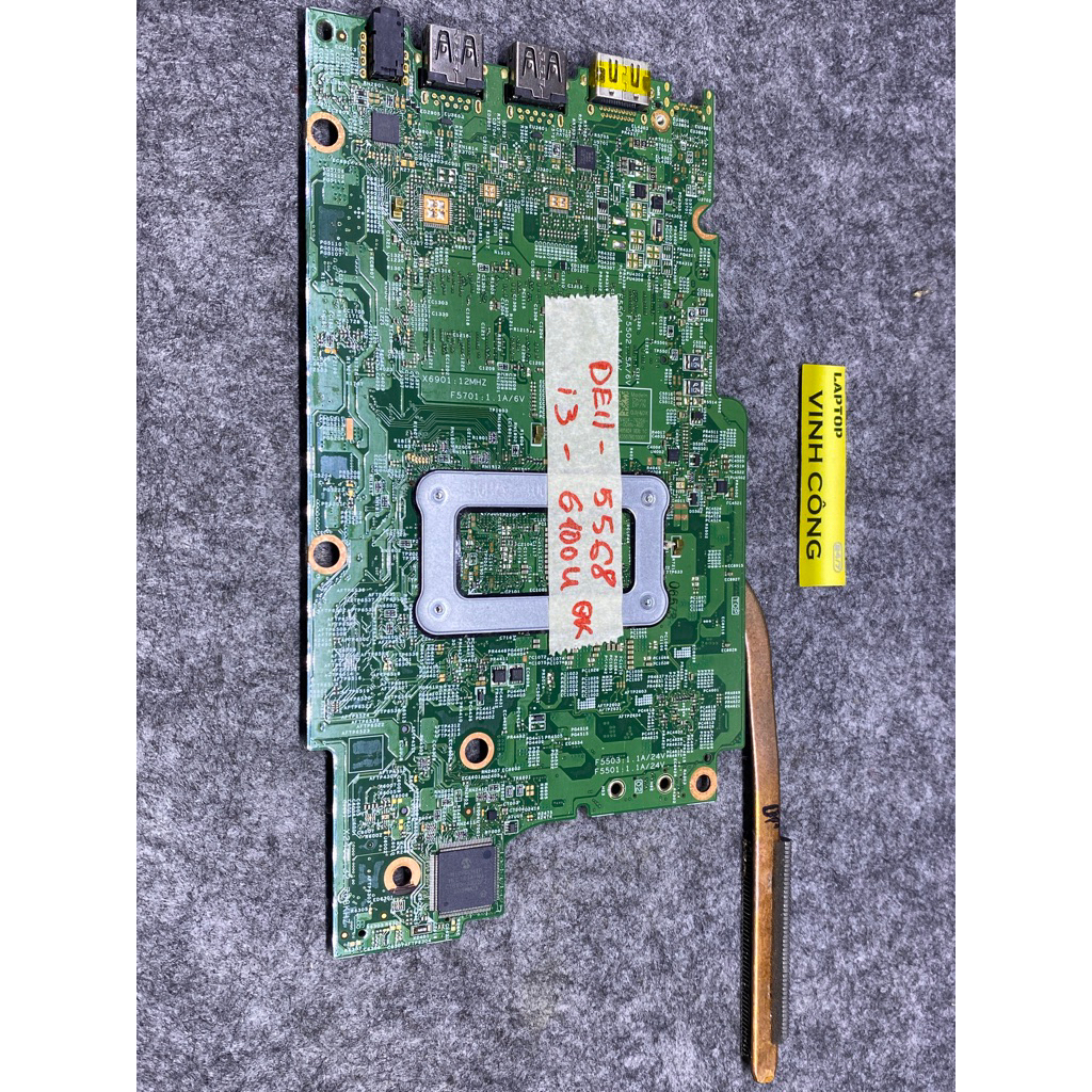 Main Laptop Dell inspiron 5568 i3 6100U hàng tháo máy chạy good