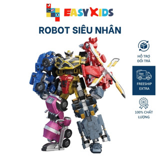 Đồ Chơi Mô Hình Biệt Đội Siêu Nhân Robot Khủng Long