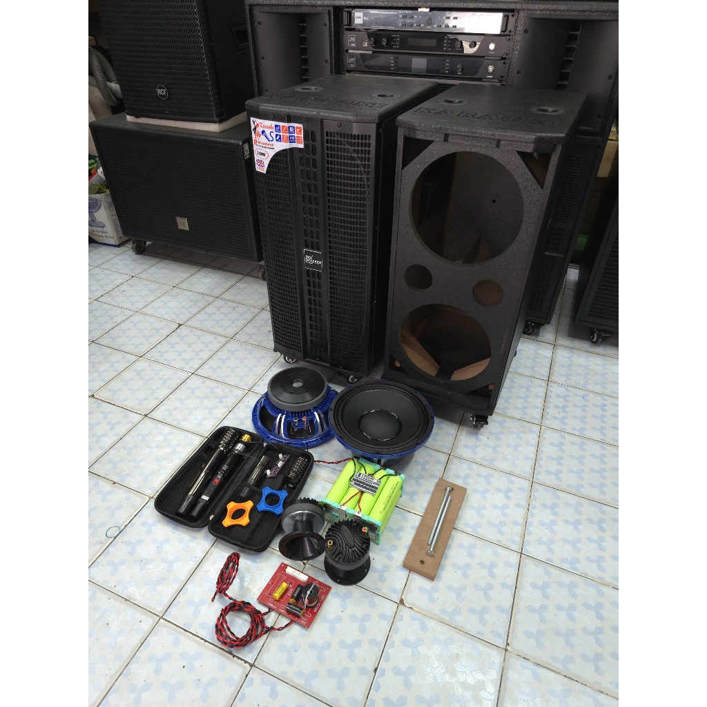 Loa kéo Bass Đôi hàng nhập Mạch HS980 - Mic T969 (xin đọc mô tả)