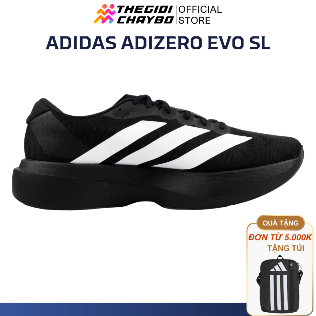 Giày Thể Thao Chạy Bộ Nam Nữ Adidas Adizero Evo SL - Giày Chạy Bộ Nhẹ Độ Bền Cao Thoáng Khí