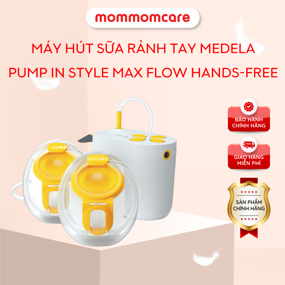 Máy hút sữa rảnh tay Medela Pump in style Max Flow hands-free