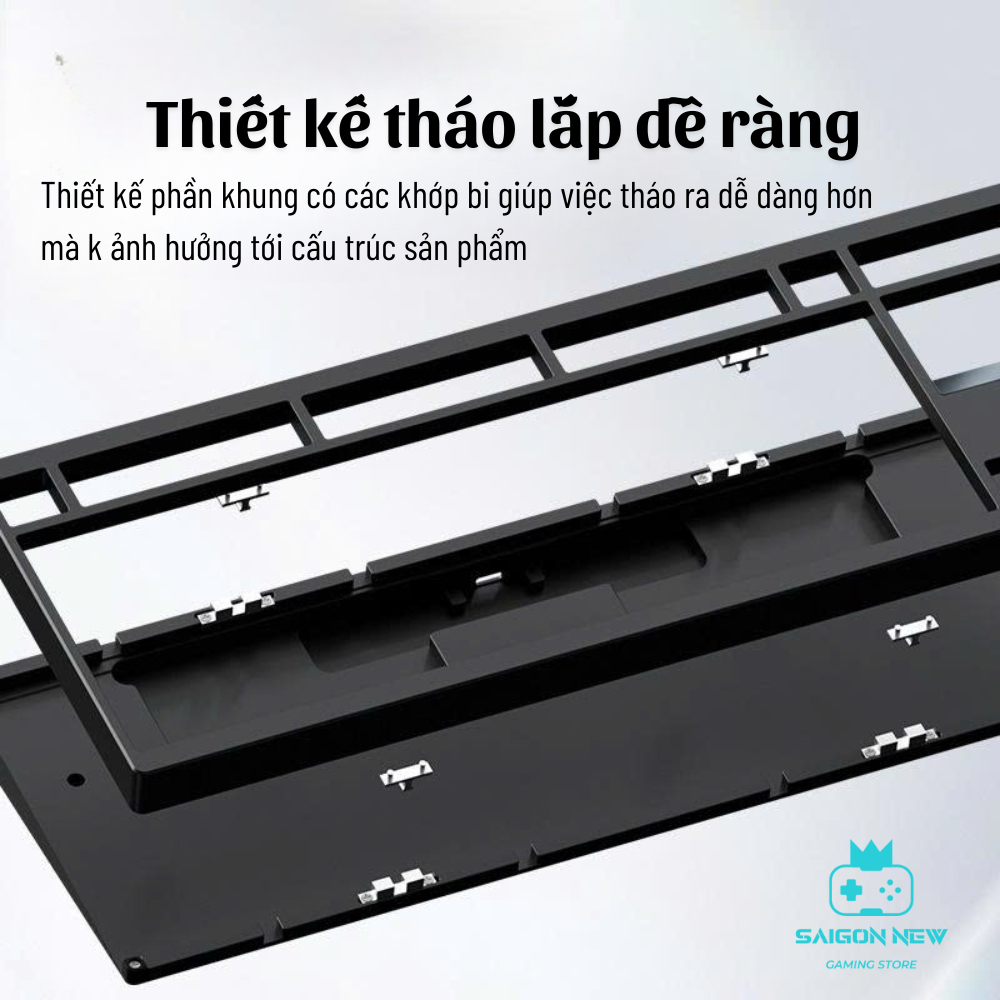 Bàn phím cơ nhôm CNC Weikav Stars80 - Hỗ trợ 3 mode kết nối - LED RGB có app tùy chỉnh - Có hotswap | BigBuy360 - bigbuy360.vn