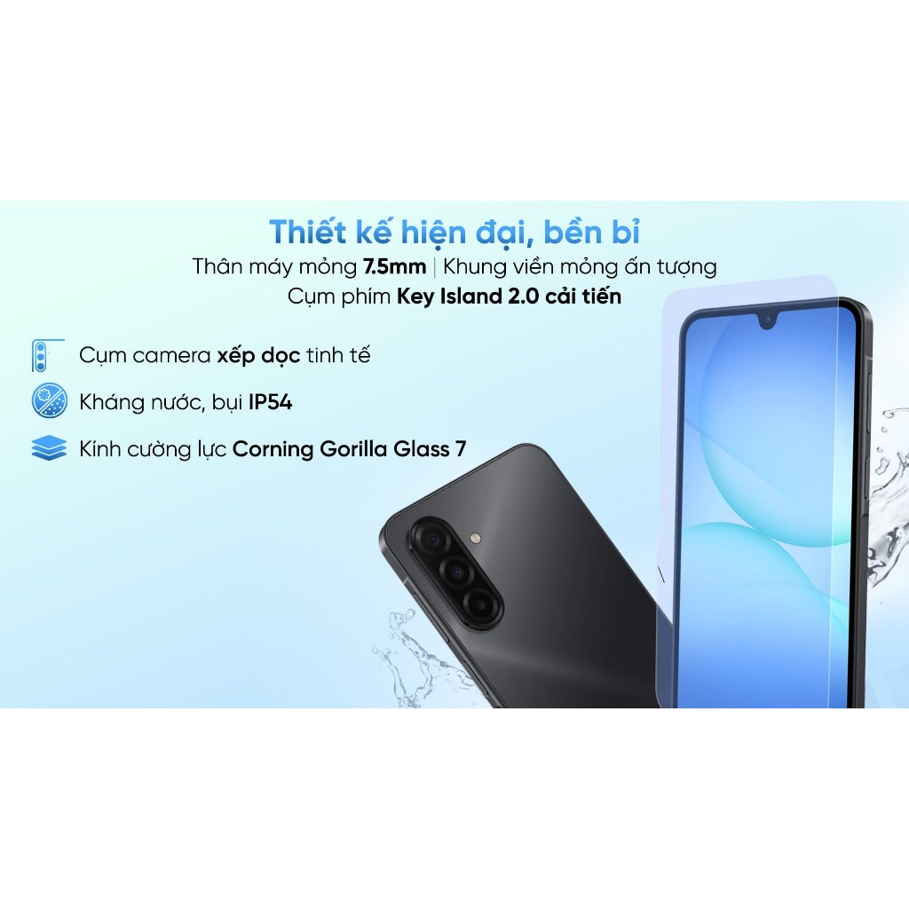 Điện thoại Samsung Galaxy A17 LTE 8GB | 128GB - Màn hình 6,7" 90Hz, 5000mAh - Hàng Chính Hãng | BigBuy360 - bigbuy360.vn