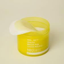 Toner Pad Dưỡng Sáng Neogen Lemon Bright Pha Gauze Peeling Pad - 190ml