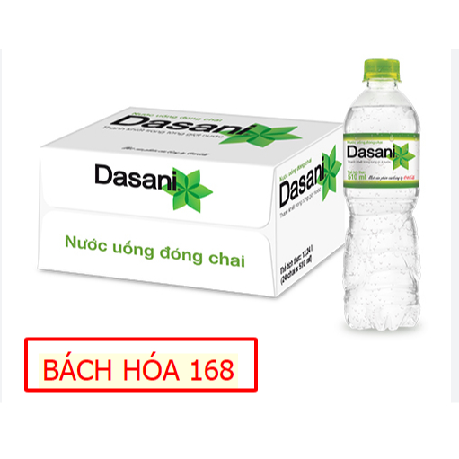 Nước suối Dasani 510ml ( 24 chai) - Thùng - Giá bao tốt