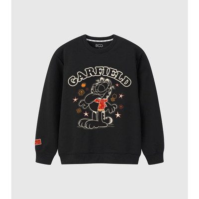 [BST Tết] Áo Nỉ BOO Không Mũ Họa Tiết Garfield Chất Liệu Nỉ 2 Da Dày Dặn, Cao Cấp Thích Hợp Đi Chơi, Đi Làm