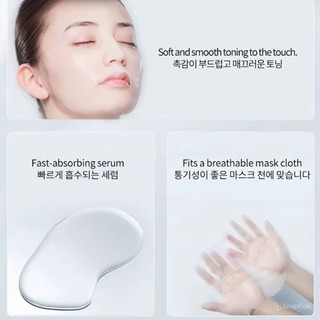 Nạ miếng b5 Kr.lab gói 10 miếng tiện dụng spa cá nhân thẫm mỹ viện