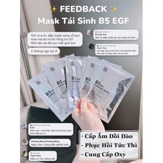 Nạ miếng b5 Kr.lab gói 10 miếng tiện dụng spa cá nhân thẫm mỹ viện