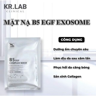 Nạ miếng b5 Kr.lab gói 10 miếng tiện dụng spa cá nhân thẫm mỹ viện