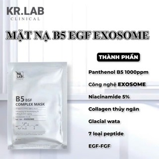Nạ miếng b5 Kr.lab gói 10 miếng tiện dụng spa cá nhân thẫm mỹ viện