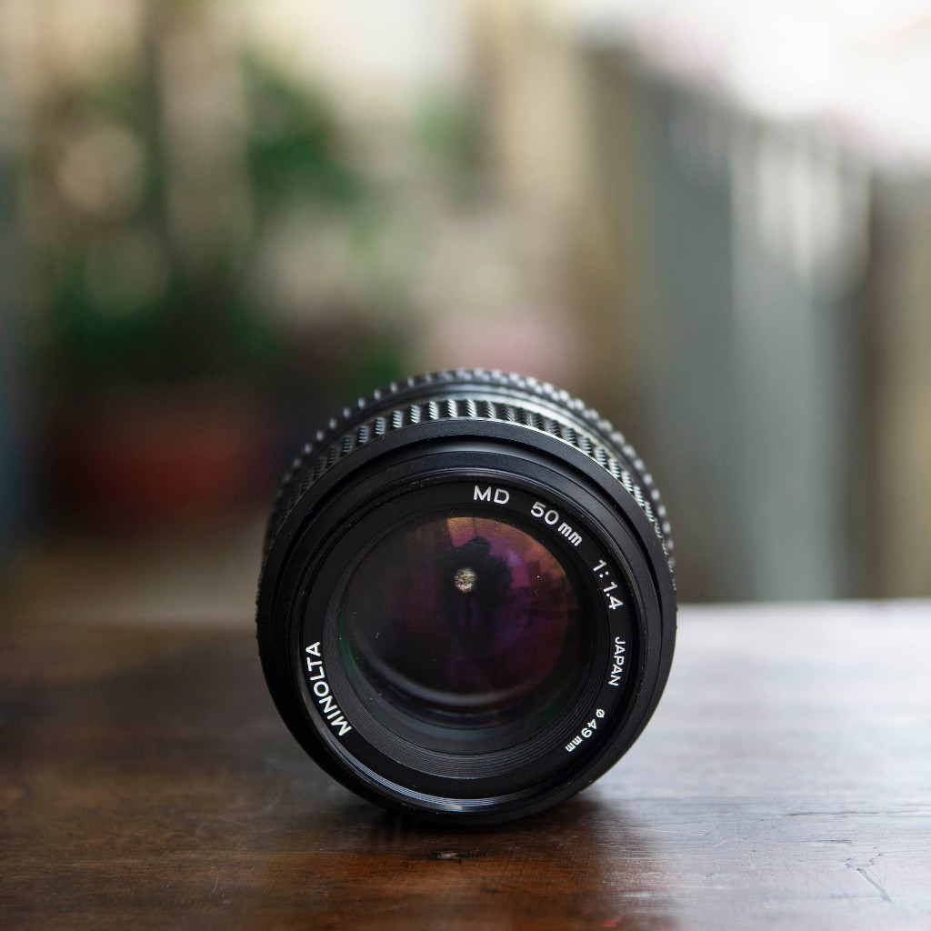 MINOLTA MD 50MM F/1.4 [ỐNG KÍNH MF/NGÀM MD]