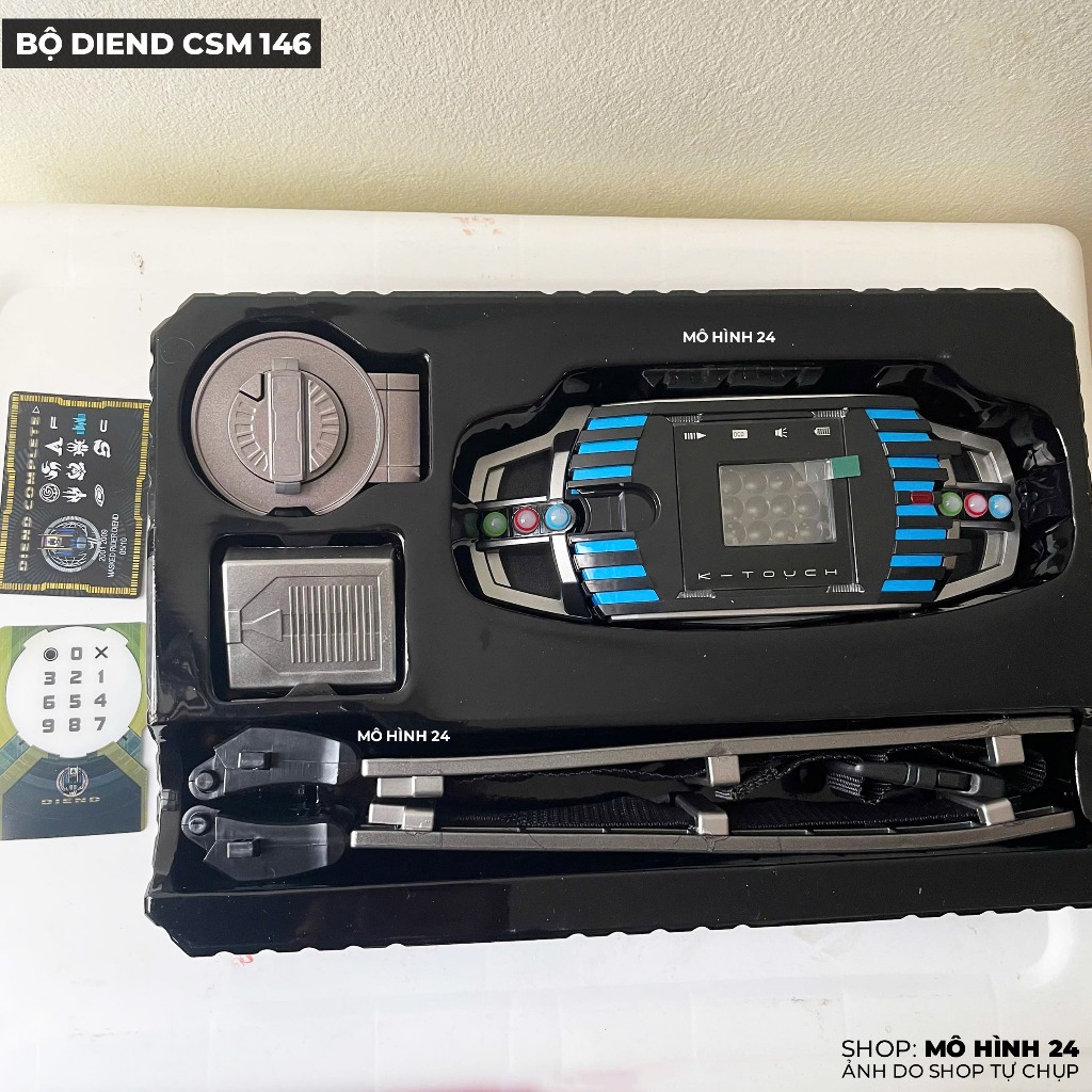 Thắt Lưng Siêu nhân Driver K-Touch Diend Decadriver Decade CSM Bootleg 2025 ver 2 kamen rider 2.0 k 
