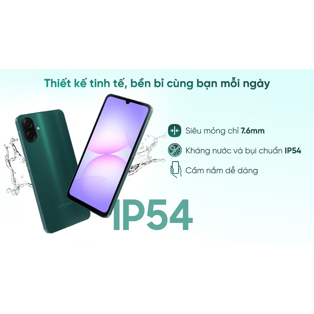 Điện thoại Samsung Galaxy A07 4GB | 128GB - Màn hình 6,7", 5000mAh - Hàng Chính Hãng | BigBuy360 - bigbuy360.vn