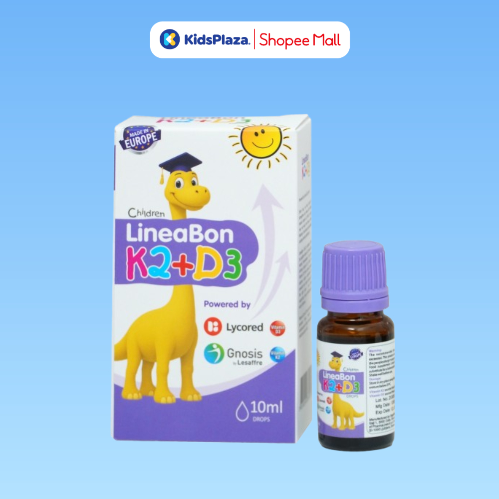 [C2] Vitamin D3K2 Lineabon Drops CHÍNH HÃNG