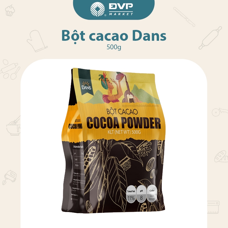 Bột cacao dans (CoCoa powder)