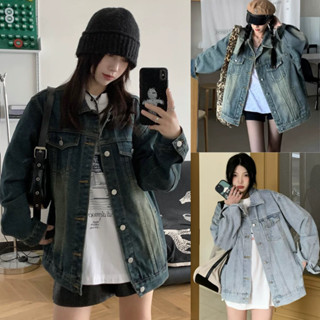 Áo khoác jean nam nữ form rộng MIAA màu Retro đủ size nhiều màu phong cách trẻ trung năng động