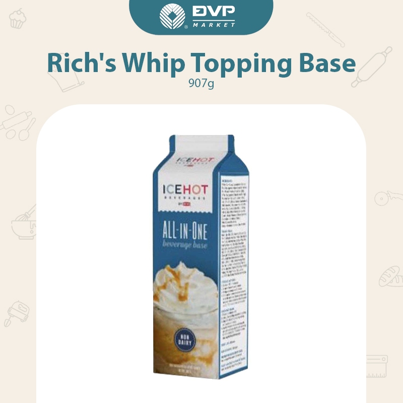 Kem Rich's Whip Topping Base 907g