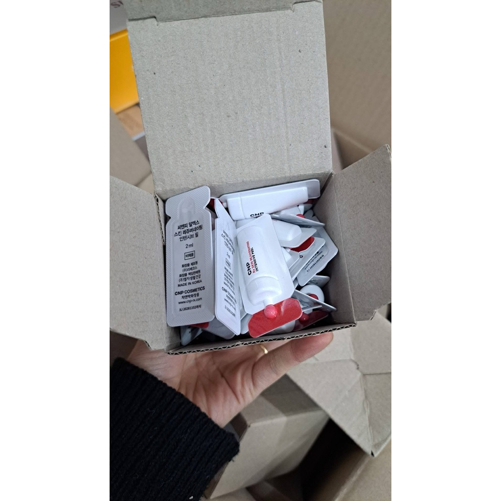 hộp 30 vỉ peel cnp 2ml , peel da cnp, peel da không bong tróc