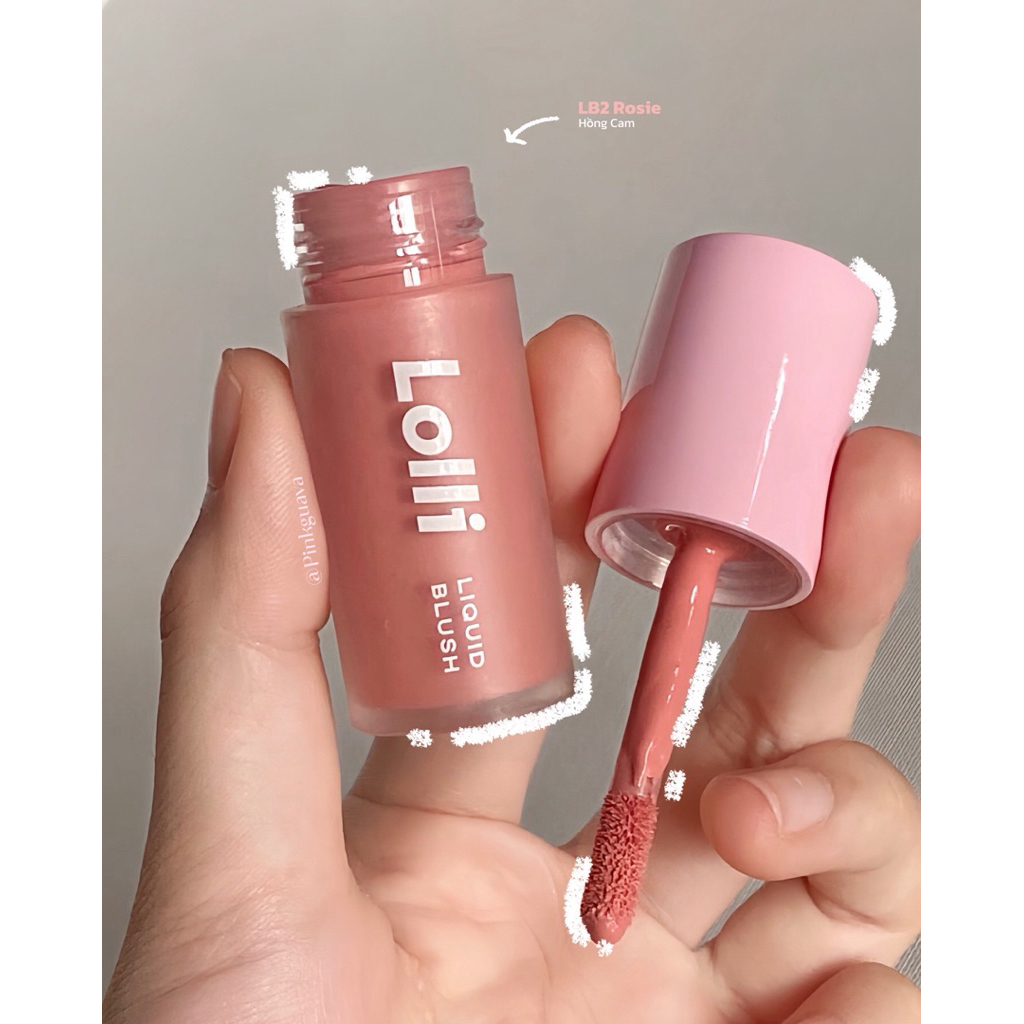 Má hồng kem Ofelia Lolli Liquid Blush