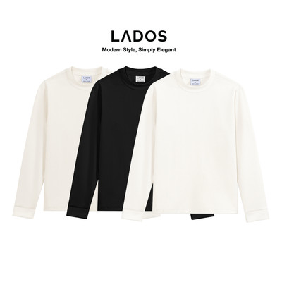 [OUTLET - KHÔNG ĐỔI TRẢ] Áo Thun Dài Tay Sweater Nam LADOS-9259 Chất Vải Thun Gân Cao Cấp, Áo Phông Dài Tay Trơn Nam