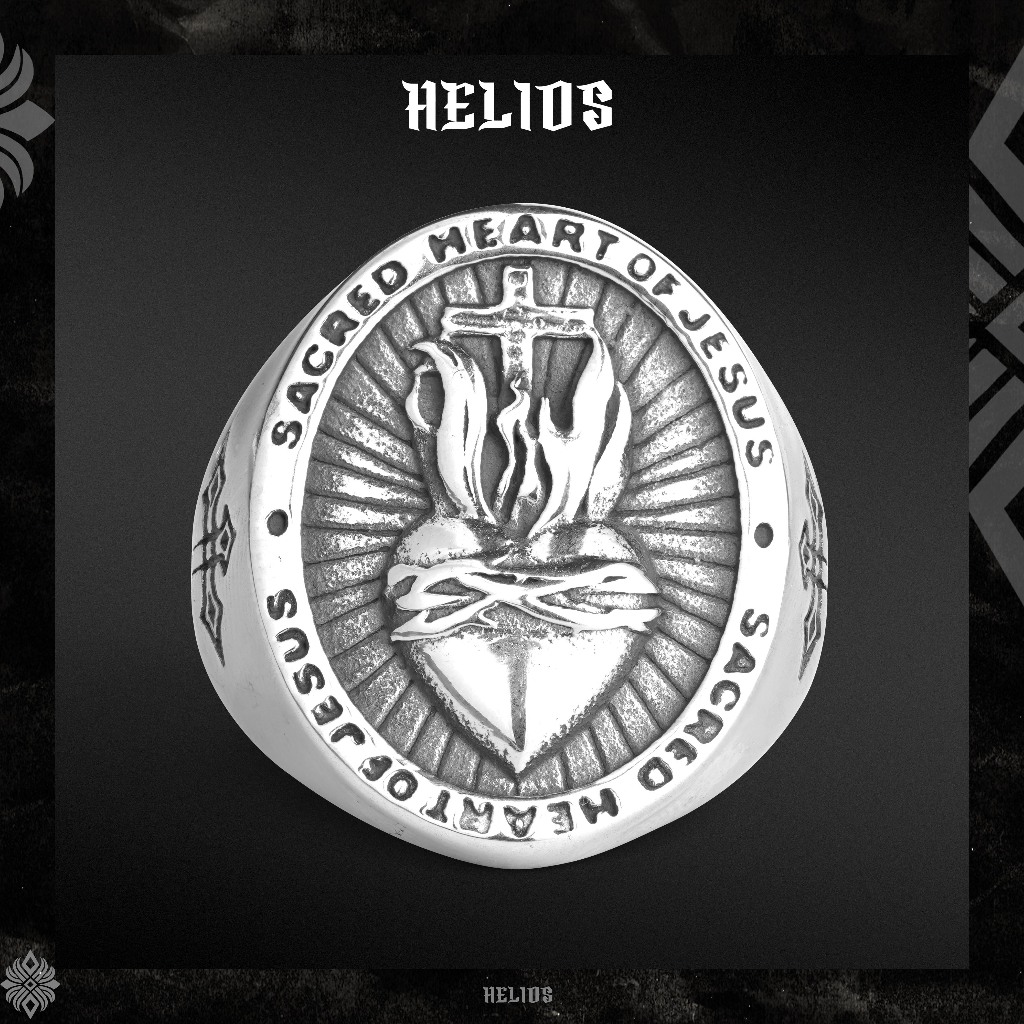 Nhẫn thời trang nam nữ Helios Jewels SACRED HEART