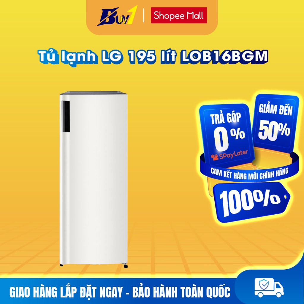 LOB16BGM - Tủ lạnh LG 195 lít LOB16BGM - Hàng chính hãng