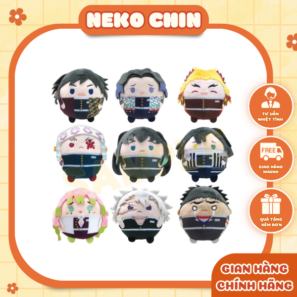 Gấu bông Fuwa nhân phẩm Kimetsu No Yaiba vol 6 - Chính Hãng - Goods By Nekochin