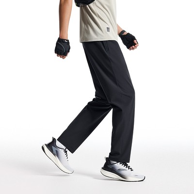 ANTA Nam Training Quần thể thao len Knitted Track Pants Quần Dài thể thao Nam 9525B5506