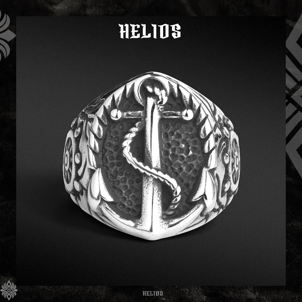 Nhẫn thời trang nam nữ Helios Jewels ANCORA