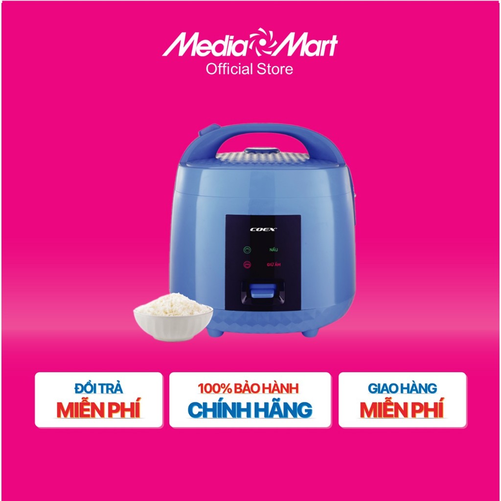 [MediaMart ONLINE-Ship 0đ] Nồi cơm điện cơ 1.2 lít Coex CR-3421