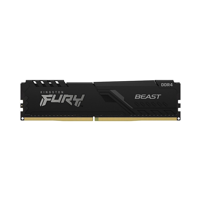 RAM Desktop Kingston Fury Beast (KF432C16BB/8 - KF432C16BB/8WP) 8GB (1x8GB) DDR4 3200MHz