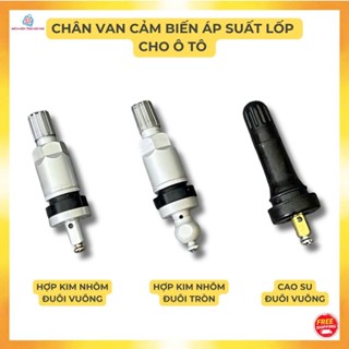 Chân Van Cảm Biến Áp Suất Lốp Ô Tô TPMS Hợp Kim Nhôm Clamp-in& Cao Su Snap-in KínHơi Chịu ÁpSuất Cao