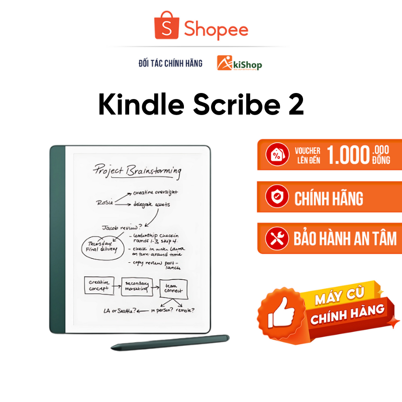 [Máy Cũ] Máy đọc sách Kindle Scribe 2024