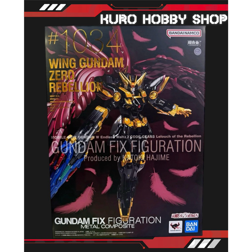 [CÓ SẴN] GFFMC Wing Gundam ZERO REBELLION - Mô Hình Lắp Sẵn Bandai