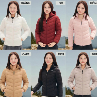 LAROMA Áo Phao Nữ Form Basic | Giữ Ấm - Siêu Nhẹ - Thể Thao
