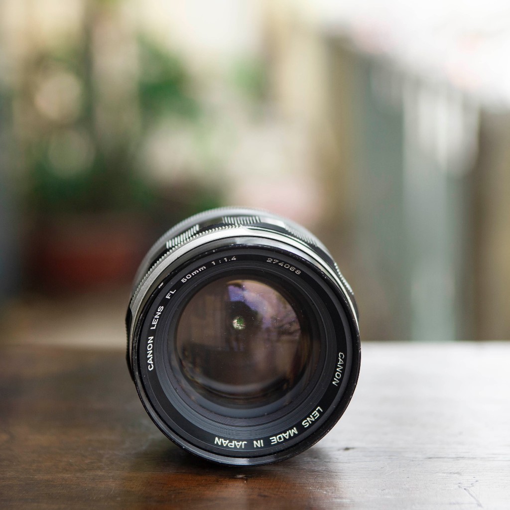 CANON LENS FL 50MM F/1.4 [ỐNG KÍNH MF/NGÀM FD]