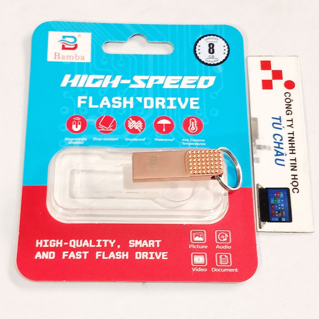USB Flash / USB 8GB Bamba Chính Hãng (USB2.0 8GB)