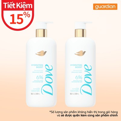 Combo 2 Sữa Tắm Hỗ Trợ Dưỡng Sáng Dưỡng Ẩm Da Dove Serum 547ml | Guardian Việt Nam