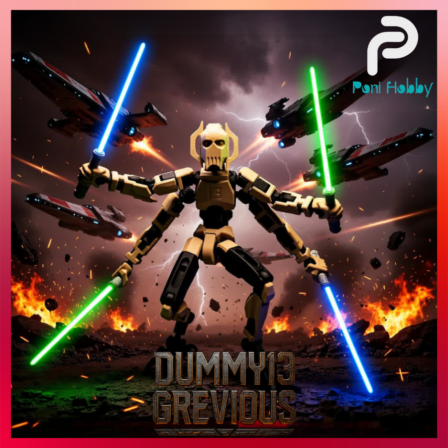 Mô hình Dummy13 Grevious / Dummy13 Grevious model from Star Wars / PONI HOBBY