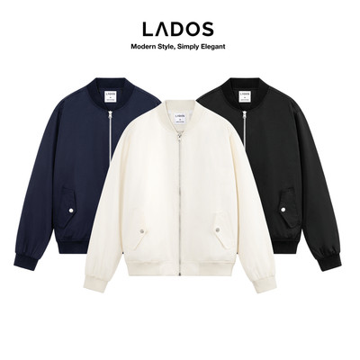Áo Khoác Bomber Nam Cao Cấp Lados-12134 - Thiết kế theo form rộng vừa, đơn giản, dễ mặc