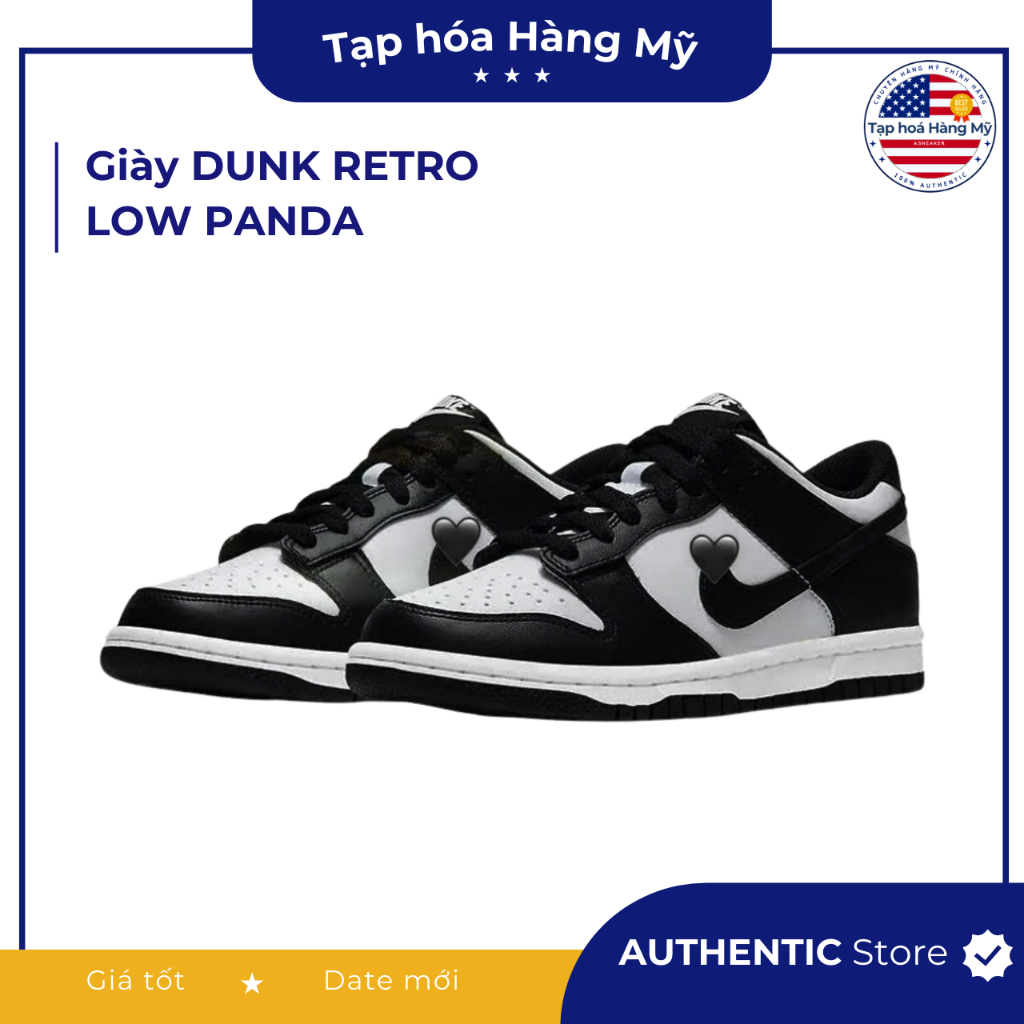 [ THANH LÝ SẴN ] GIÀY DUNK LOW PANDA DÀNH CHO NỮ