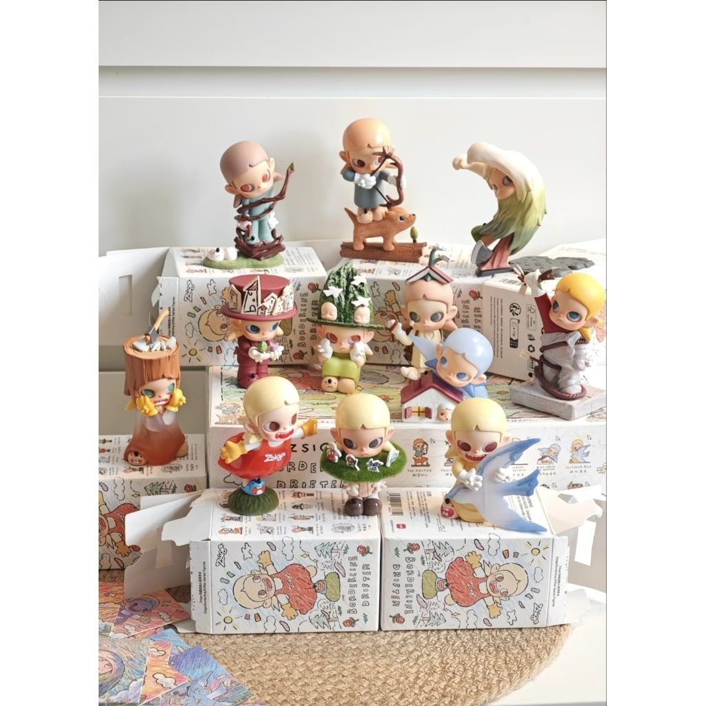 [Order] Popmart Zsiga Borderline Drifter Hộp mù mô hình Blindbox