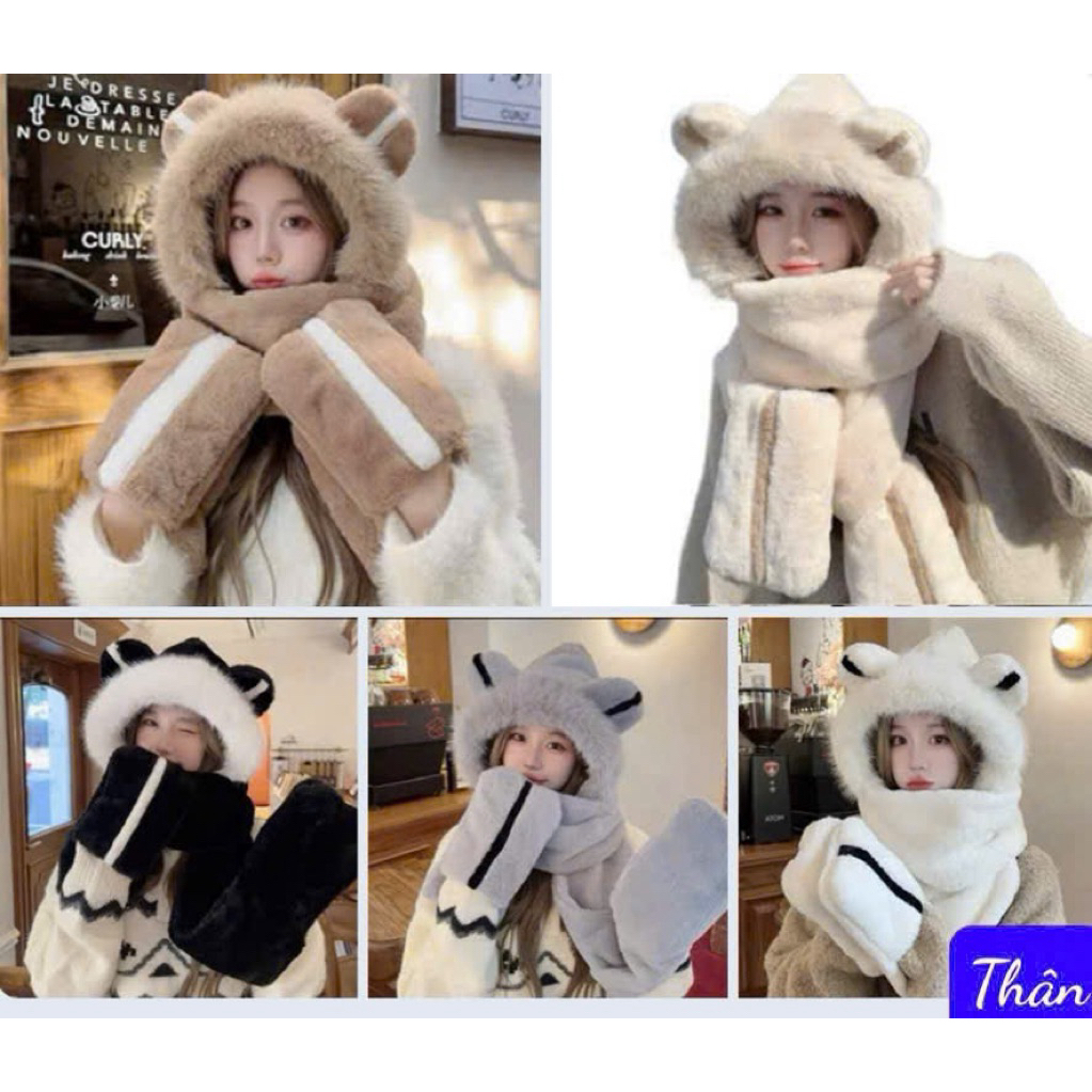 Thanh lý mũ tay kẻ 3in1 ( 82k)