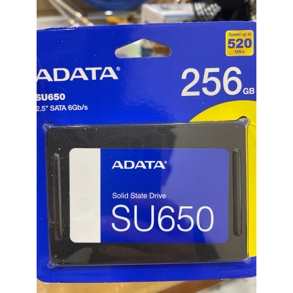 SSD ADATA SU650 256GB SATA III 2.5 Inch – Ổn Định, Giá Tốt, Bảo Hành 36 Tháng