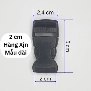 Combo 10 Khoá cài balo, cặp sách, quai mũ bảo hiểm 2 cm | 2,5 cm loại Tốt (Đo dây đai để chọn kích cỡ)