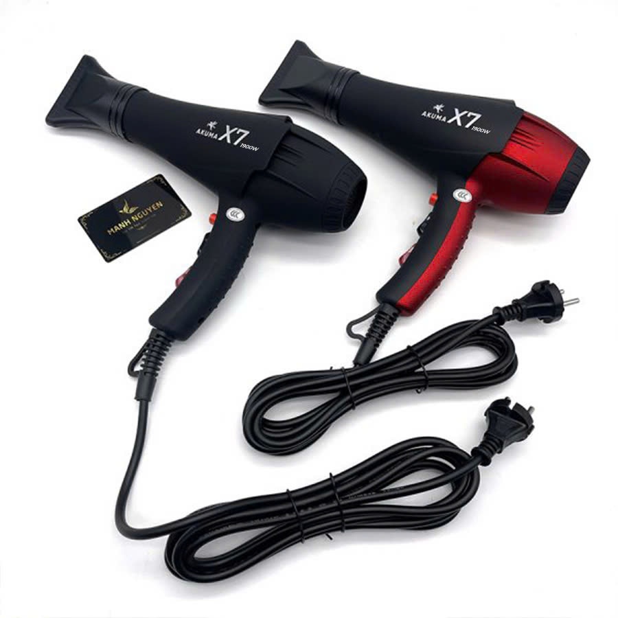 Máy sây tóc  cho Salon AKUMA X7  công suất lớn 2 chiều nóng lạnh,nhanh khô tóc mượt mà tự nhiên khôn