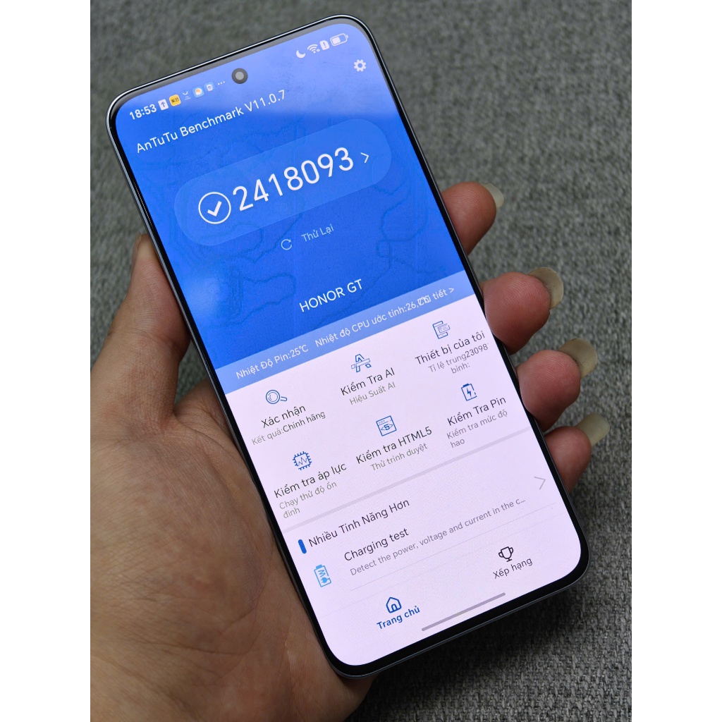Điện Thoại Honor GT, Snap 8 Gen 3 rẻ nhất thế giới