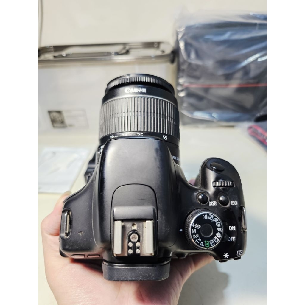 Máy ảnh Canon 600D + Lens 18 55 is